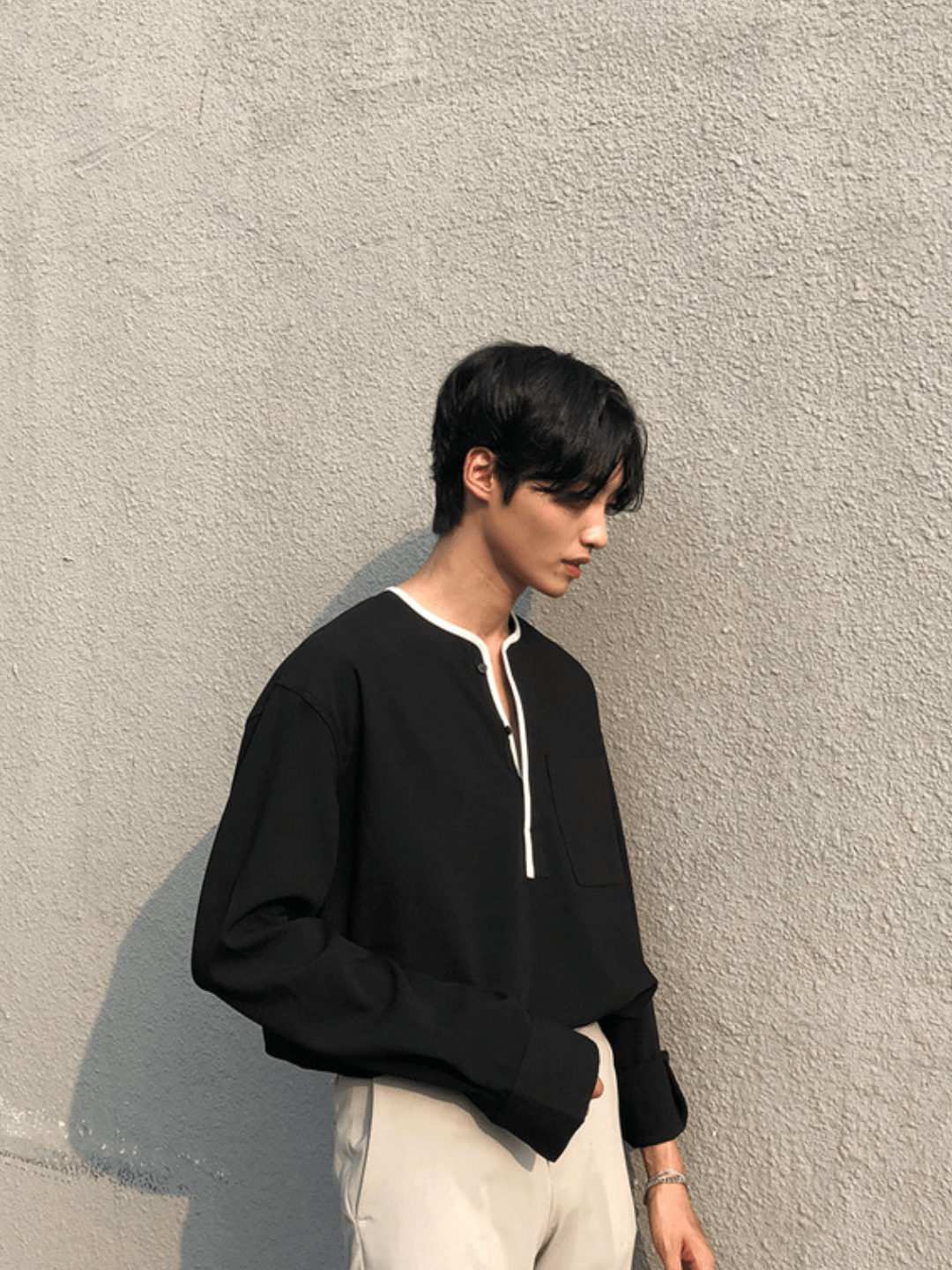[MRCYC] loose pullover shirt st2045