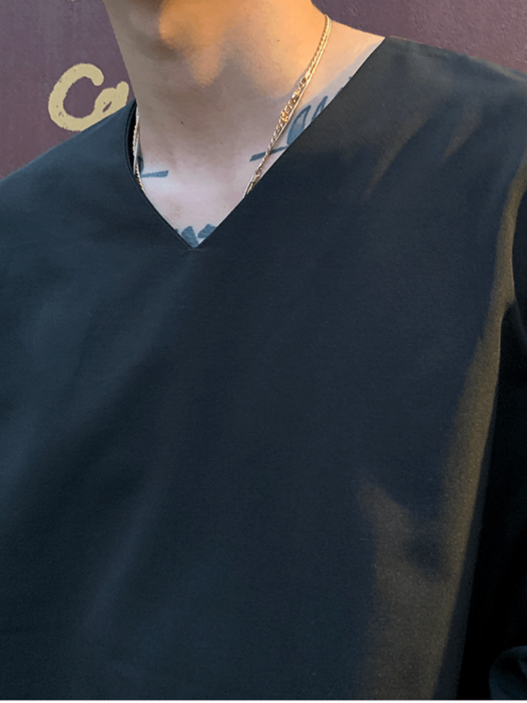 [MRCYC] 브이넥 심플 셔츠 st1039