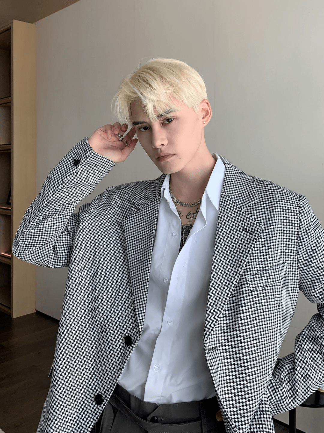 [CUIBUJU] Korean loose oversize casual shirt st2063