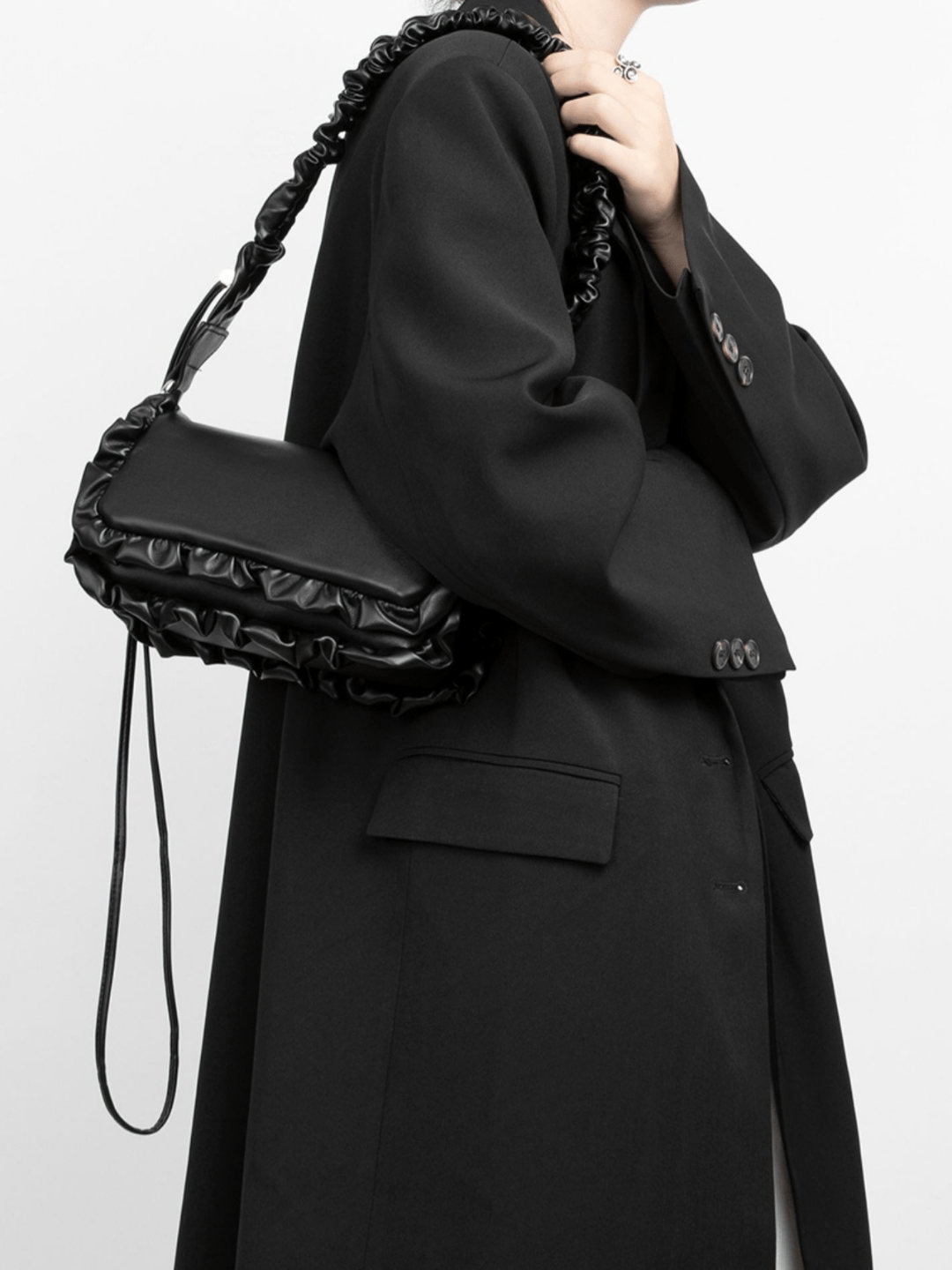 [럭키스튜디오] 데코레이션 숄더 스몰 스퀘어 백 st1947