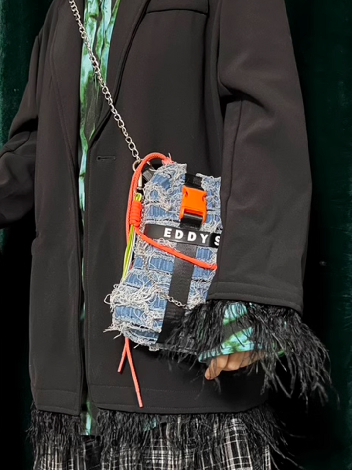 데님 미니 휴대폰 가방 st1784