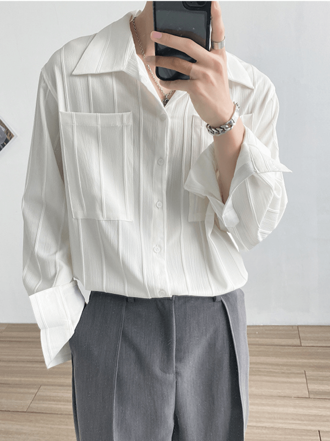 [DAZIONSED] Simple casual shirt ST1100