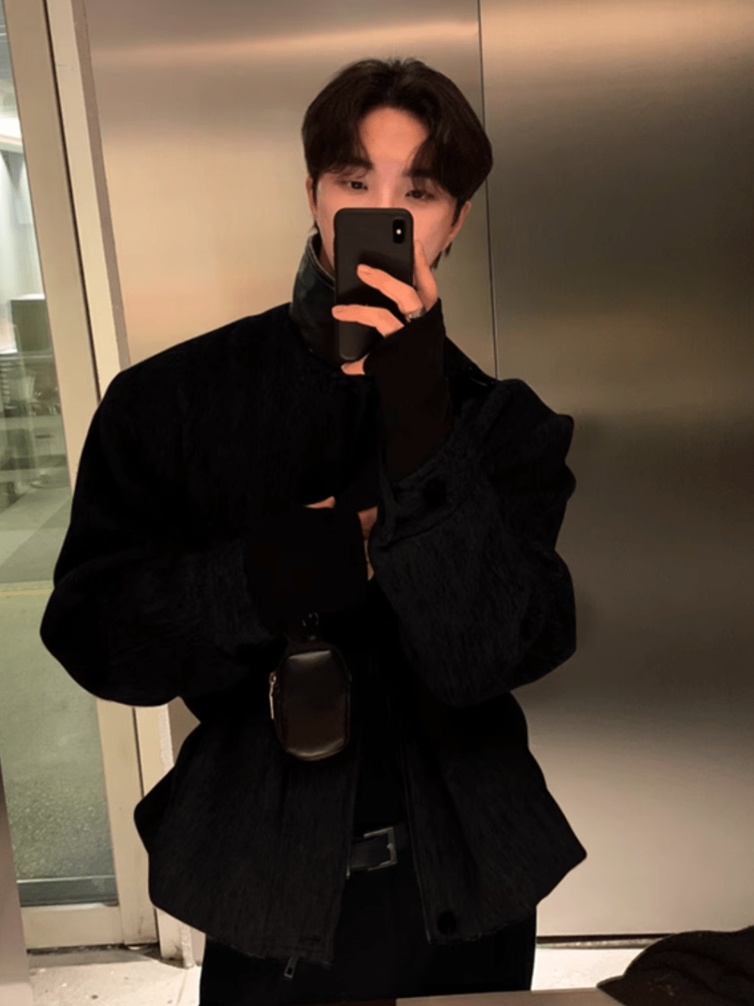 [MRCYC] deerskin velvet short jacket st1780