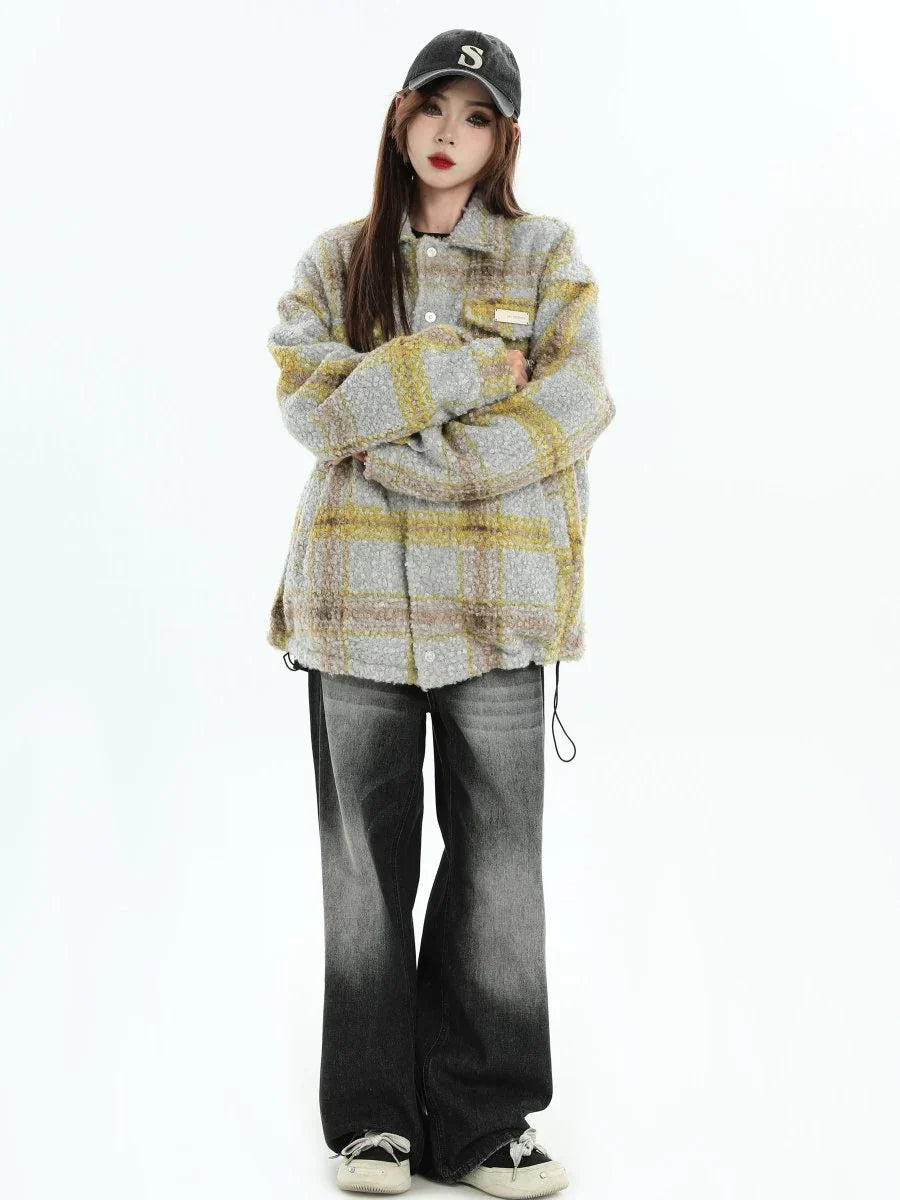 [INSstudios] TWEED COTTON JACKET ST1067