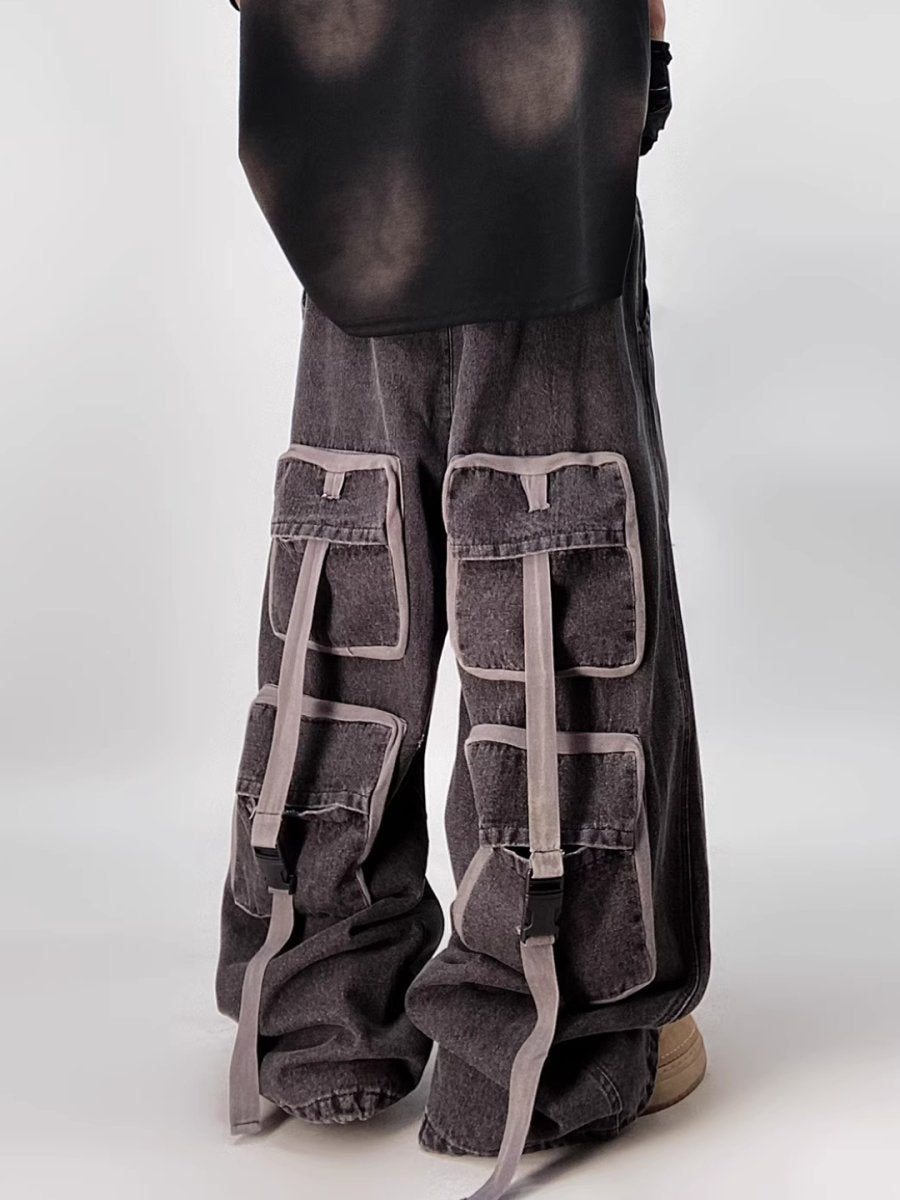 [UUCSCC] multi-pocket jeans ST2517