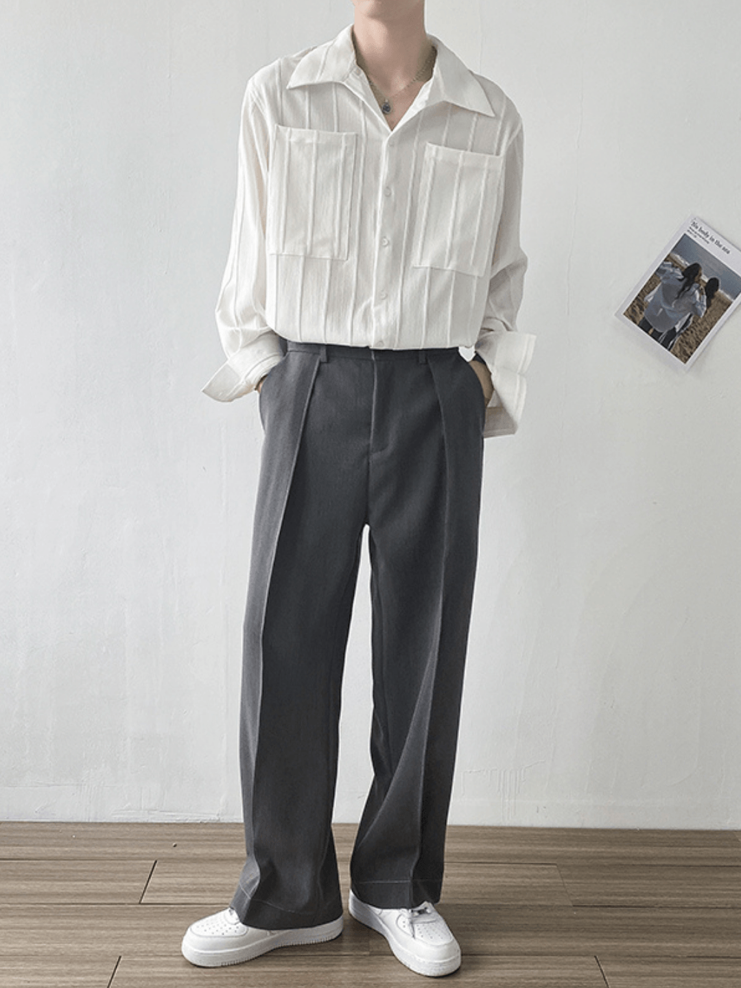 [DAZIONSED] Simple casual shirt ST1100