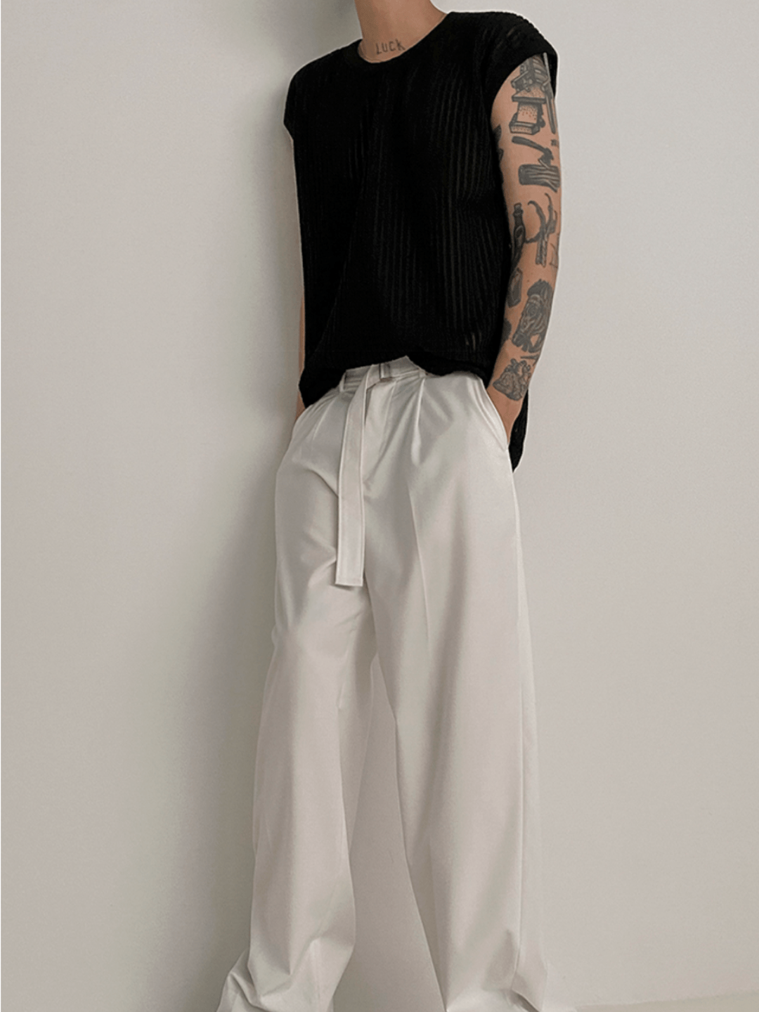 [MRCYC] 라운드넥 민소매 티셔츠 na679 