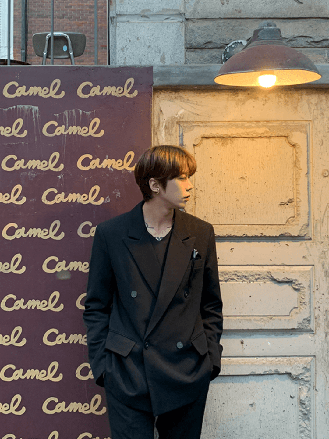 [MRCYC] 브이넥 심플 셔츠 st1039