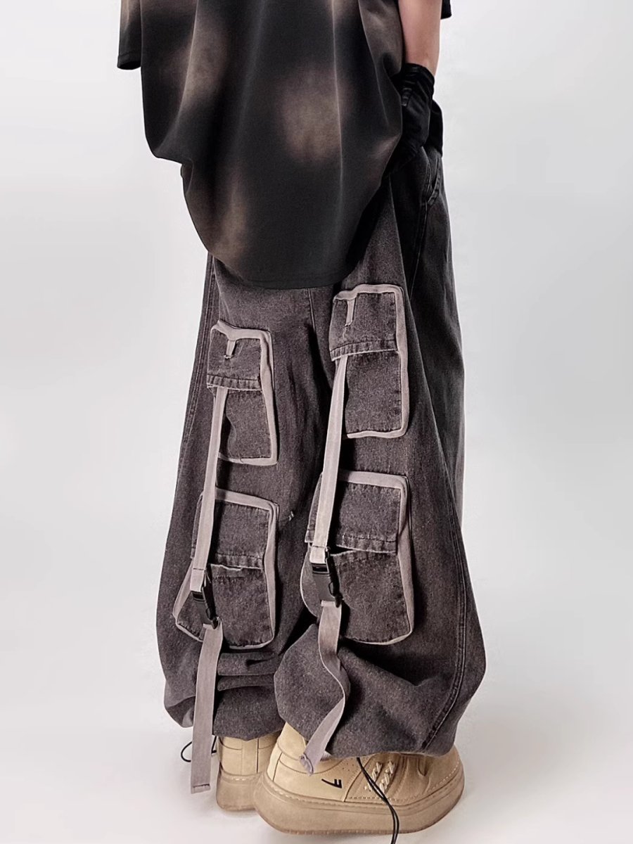 [UUCSCC] multi-pocket jeans ST2517