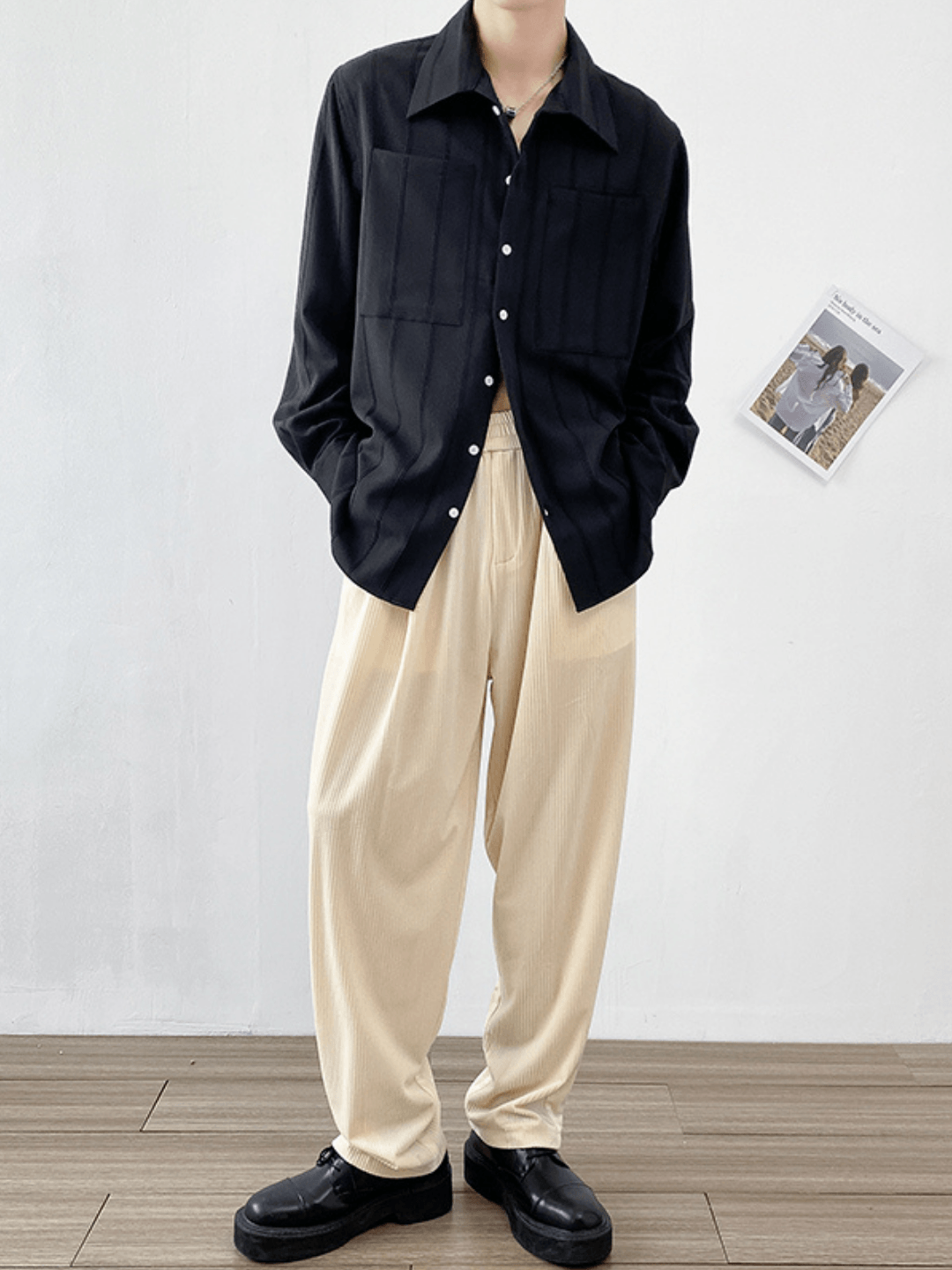 [DAZIONSED] Simple casual shirt ST1100