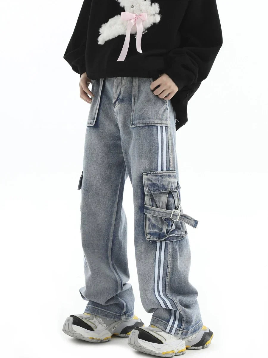 [INSstudios] 스트라이프 진 ST1069