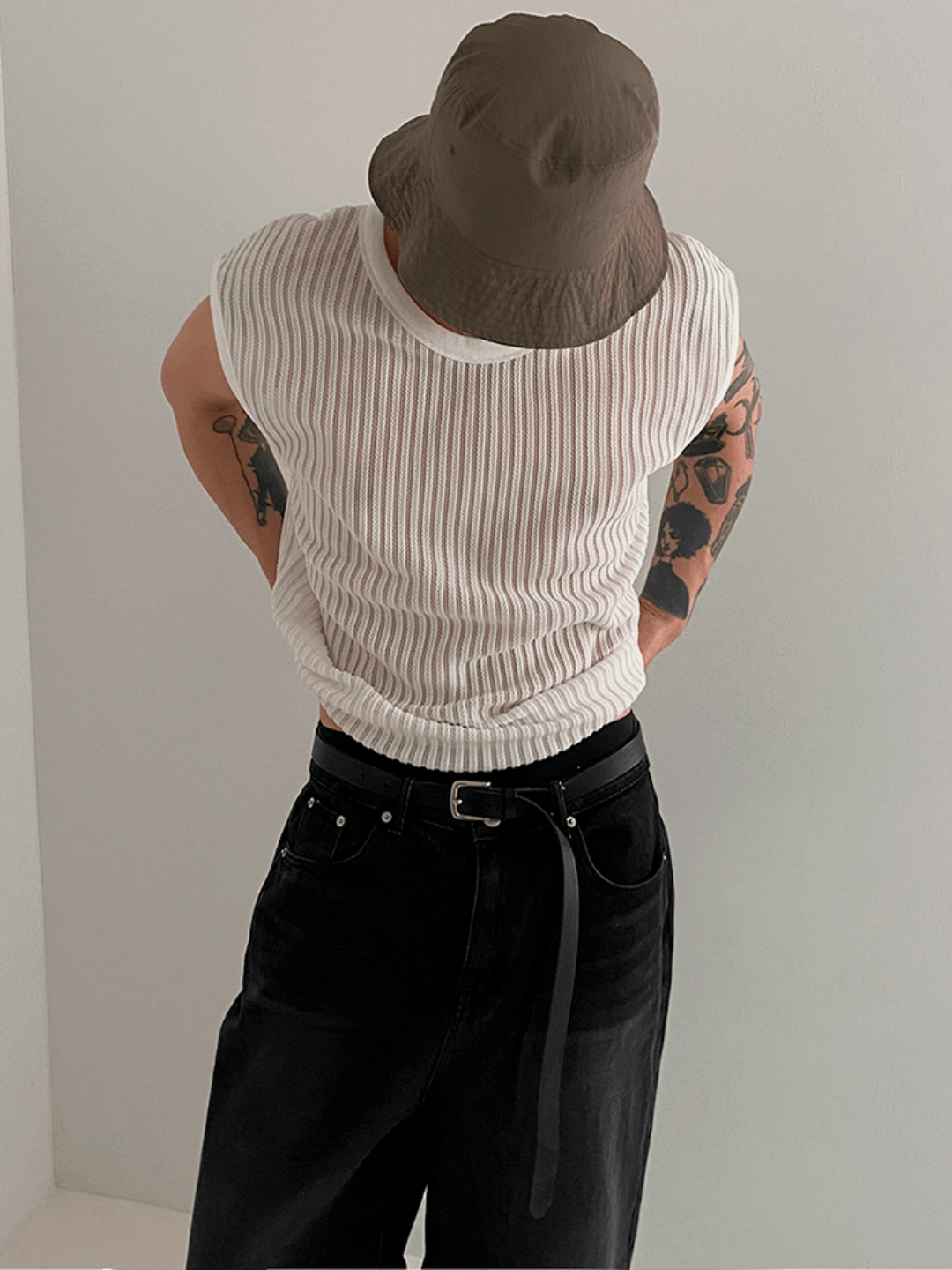 [MRCYC] 라운드넥 민소매 티셔츠 na679 