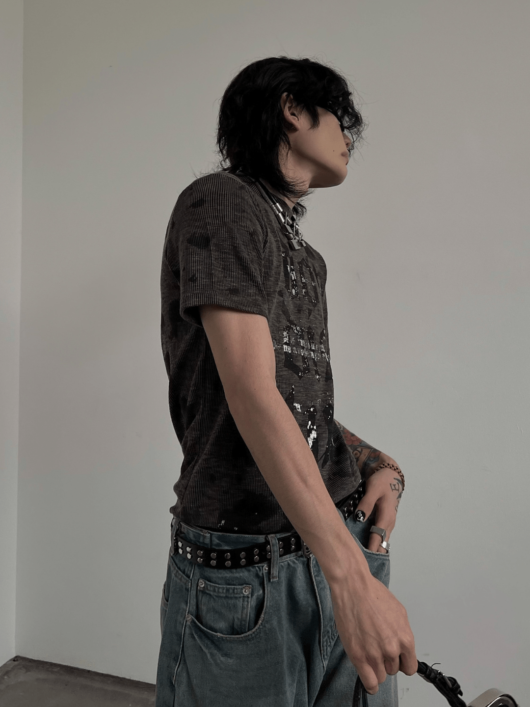 [SOULWORKER] 펑크 젠더리스 티셔츠 st2275