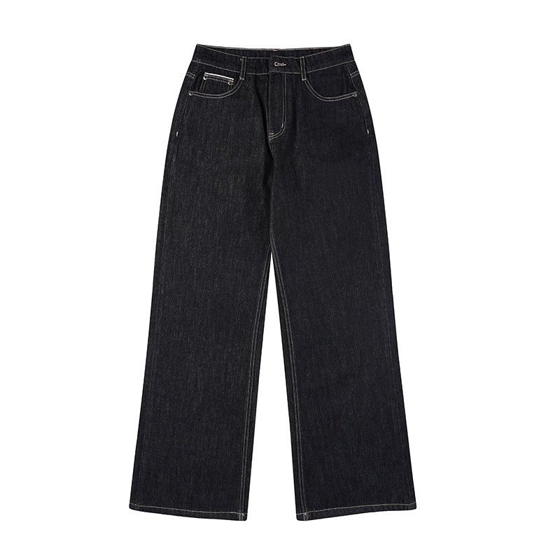 RAW DENIM 13OZ STRAIGHT-LEG JEANS EHK6005
