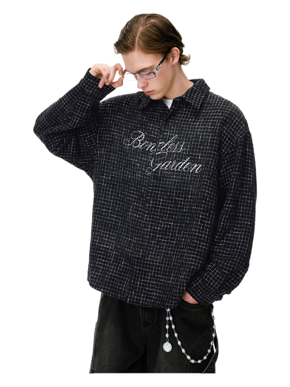 Bead Xiaoxiangfeng shirt jacket SIN0976