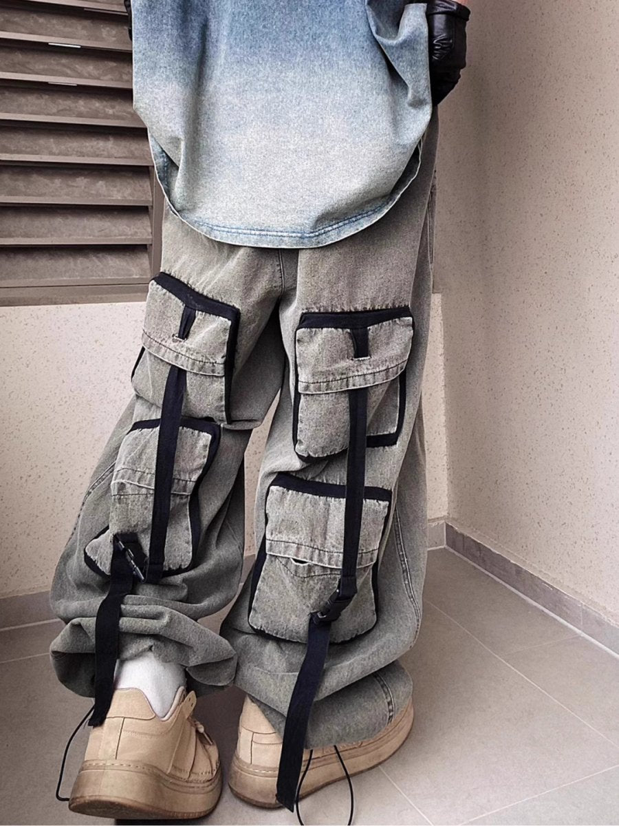 [UUCSCC] multi-pocket jeans ST2517