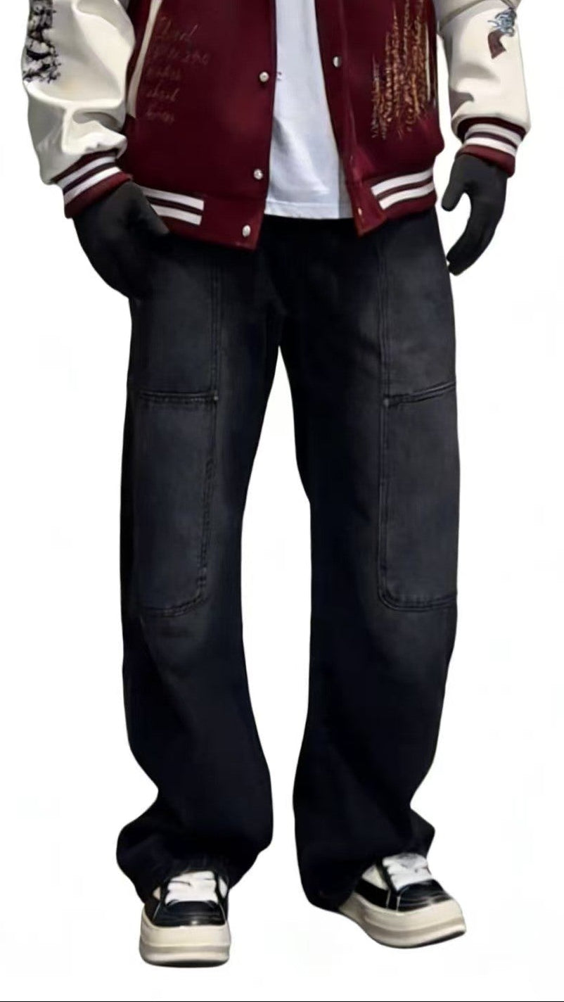 VINTAGE RIVETED WORK JEANS EHK6004