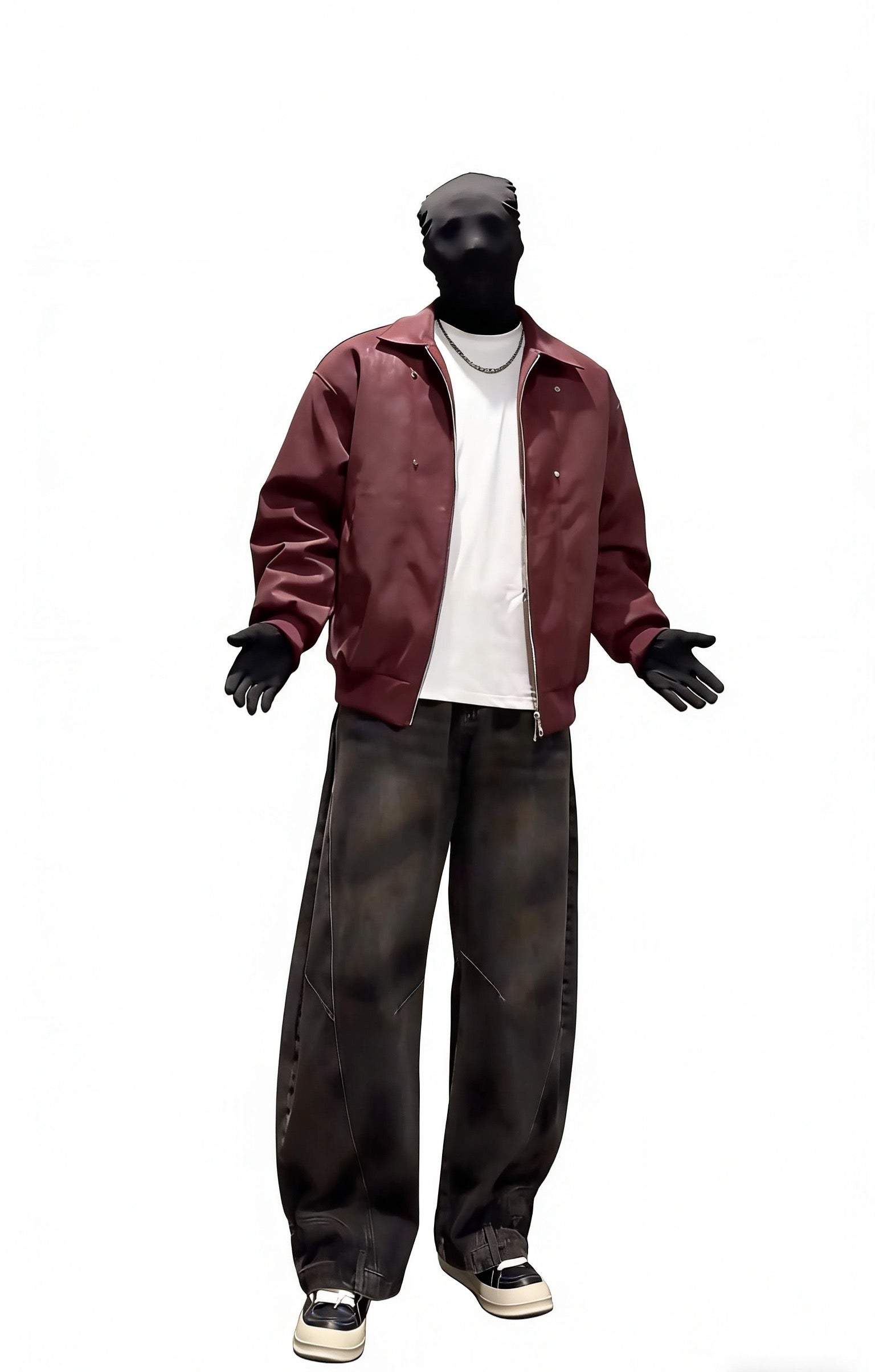 OVERSIZED STREETWEAR BOMBER JACKET EHW5036