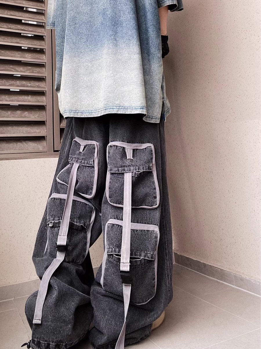 [UUCSCC] multi-pocket jeans ST2517