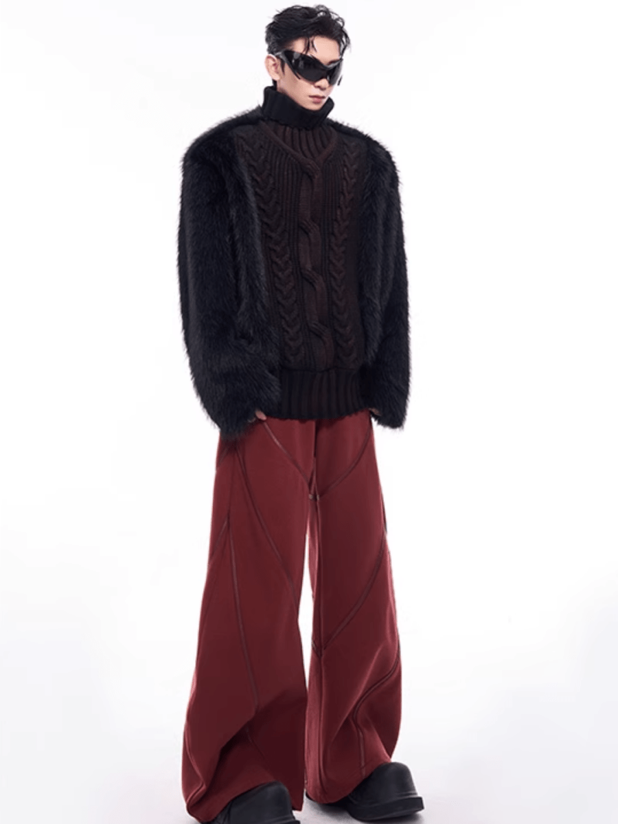 [STARTEXCEEDEND] 퍼 터틀넥 스웨터 st2795