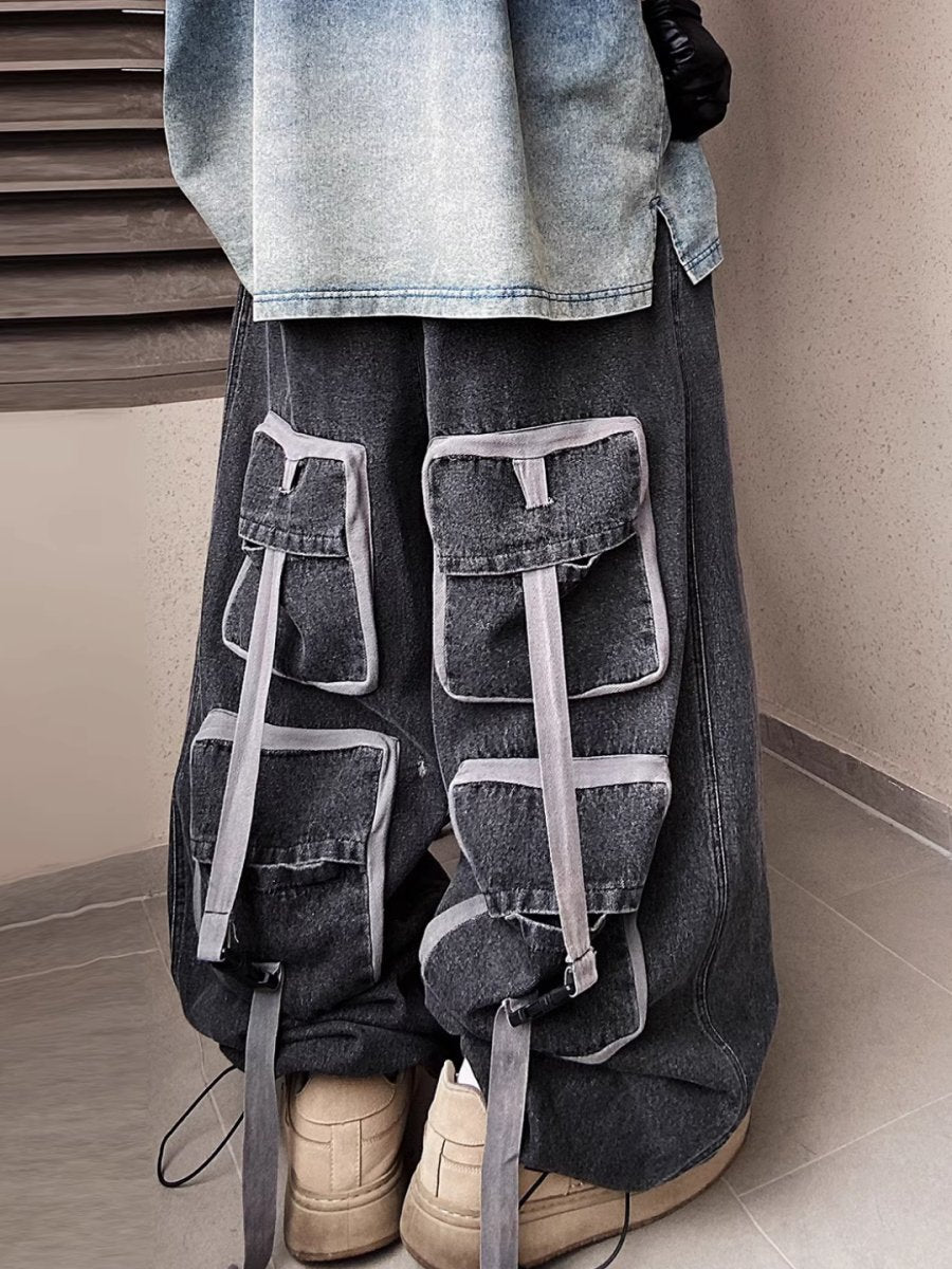 [UUCSCC] multi-pocket jeans ST2517