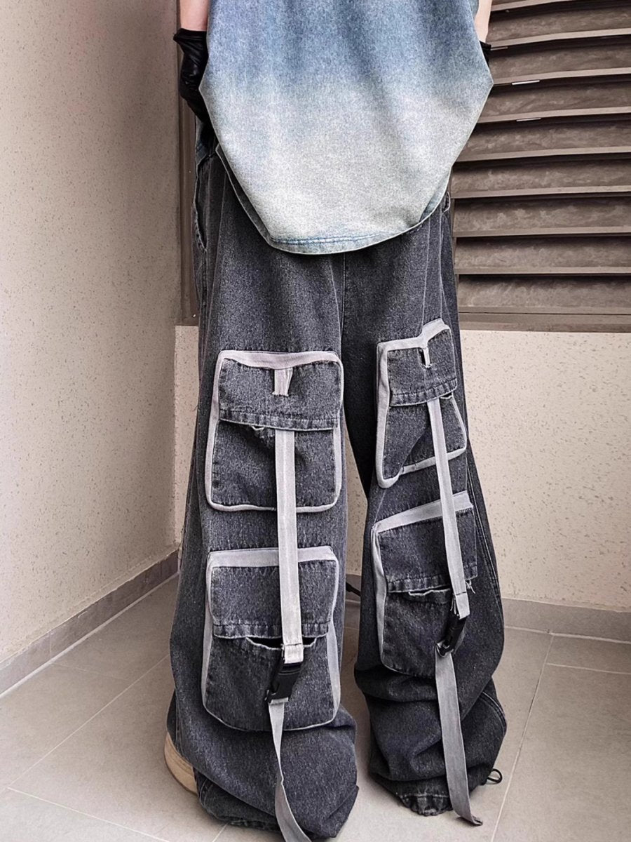 [UUCSCC] multi-pocket jeans ST2517