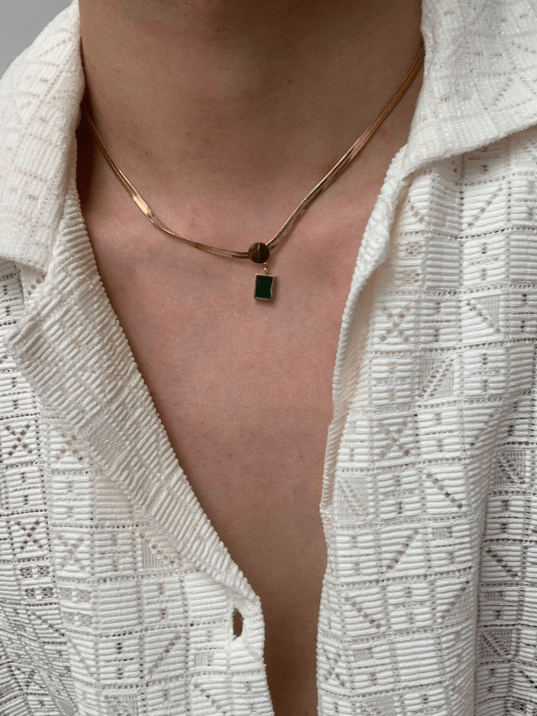 Chain Design Necklace st2294