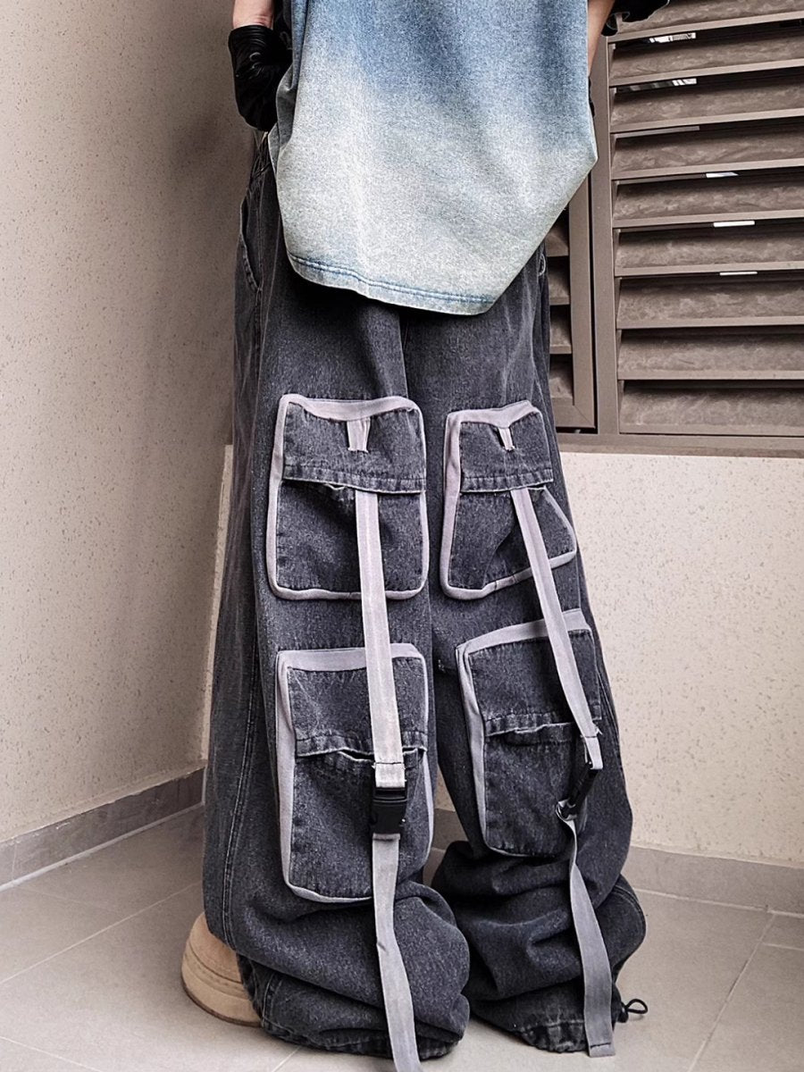 [UUCSCC] multi-pocket jeans ST2517