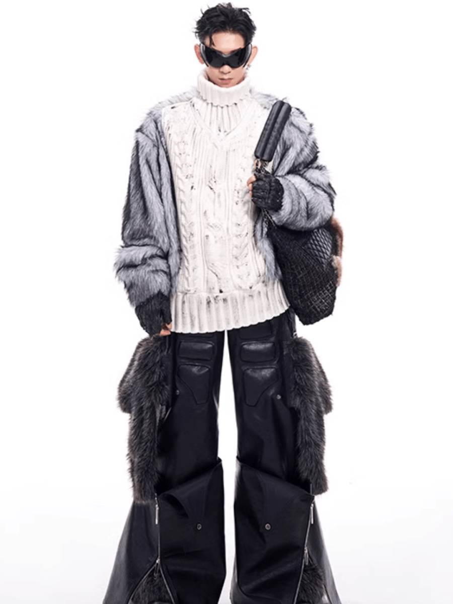 [STARTEXCEEDEND] 퍼 터틀넥 스웨터 st2795