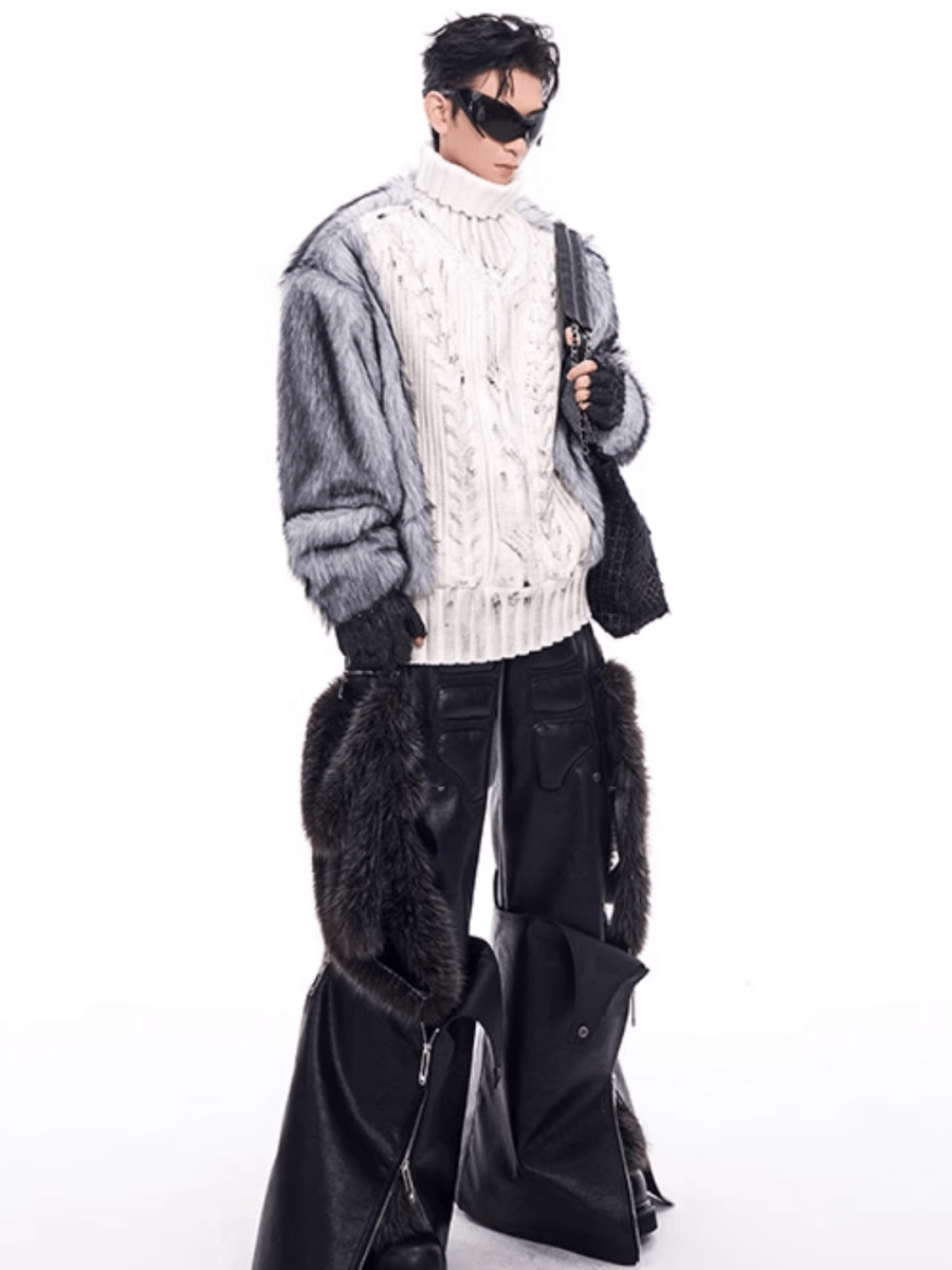 [STARTEXCEEDEND] 퍼 터틀넥 스웨터 st2795