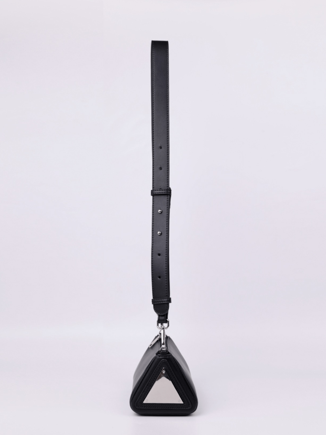[luckystudio] Dreieckige, schlichte Umhängetasche st1944