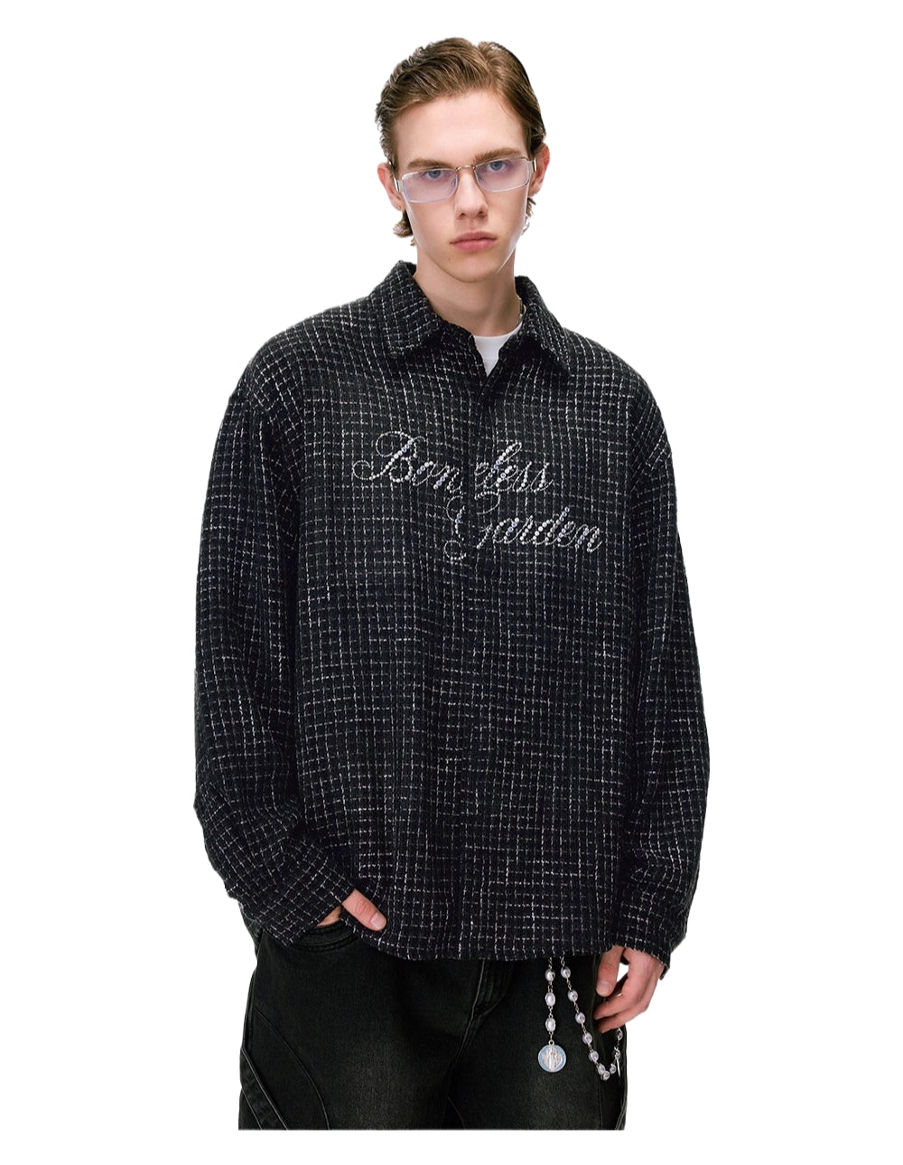 Bead Xiaoxiangfeng shirt jacket SIN0976