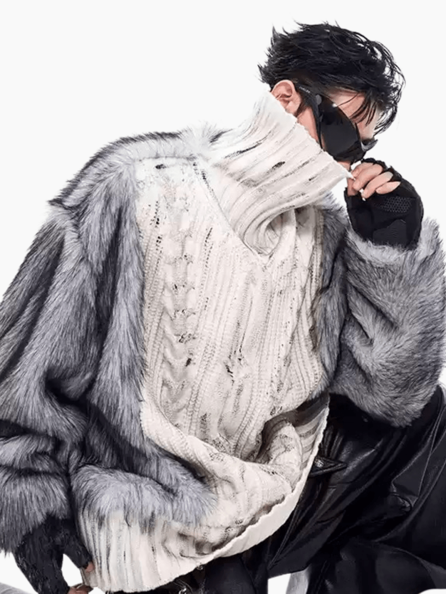 [STARTEXCEEDEND] 퍼 터틀넥 스웨터 st2795