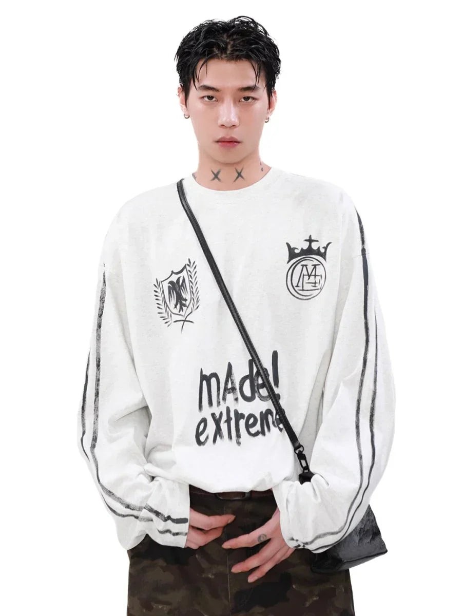 [MRNEARLY] 스트리트 그래피티 티셔츠 ST1183