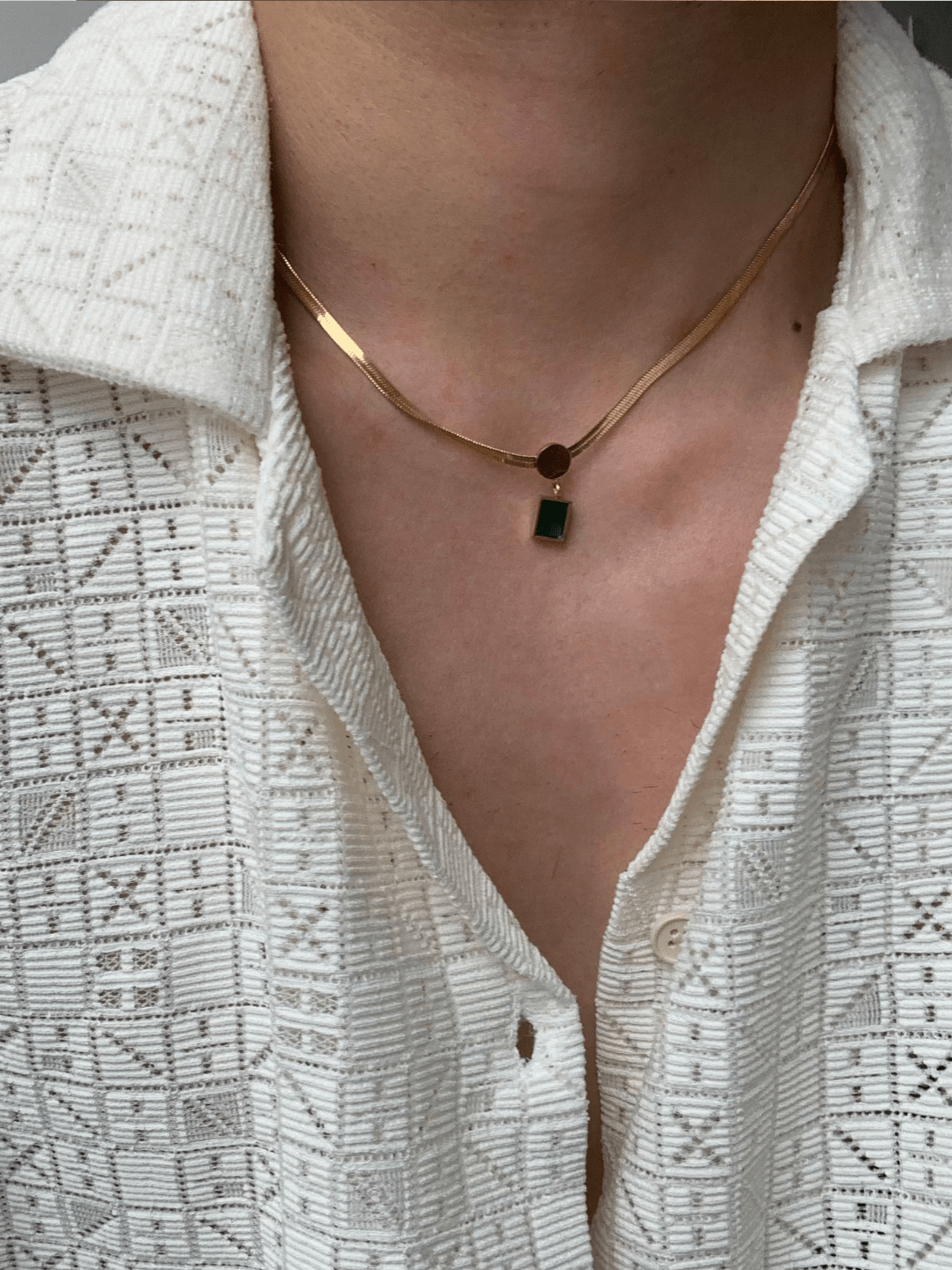 Chain Design Necklace st2294