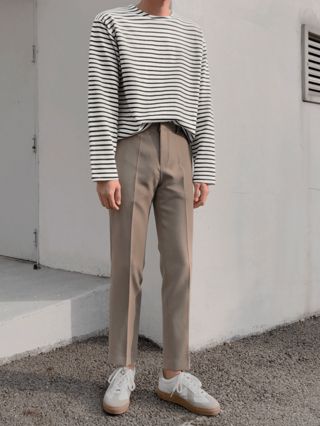 [MRCYC] 테두리 긴 티셔츠 st1223 