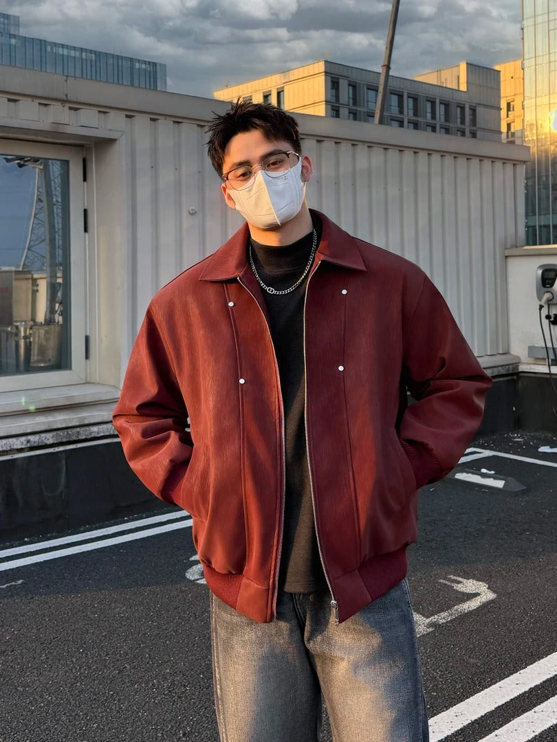 OVERSIZED STREETWEAR BOMBER JACKET EHW5036