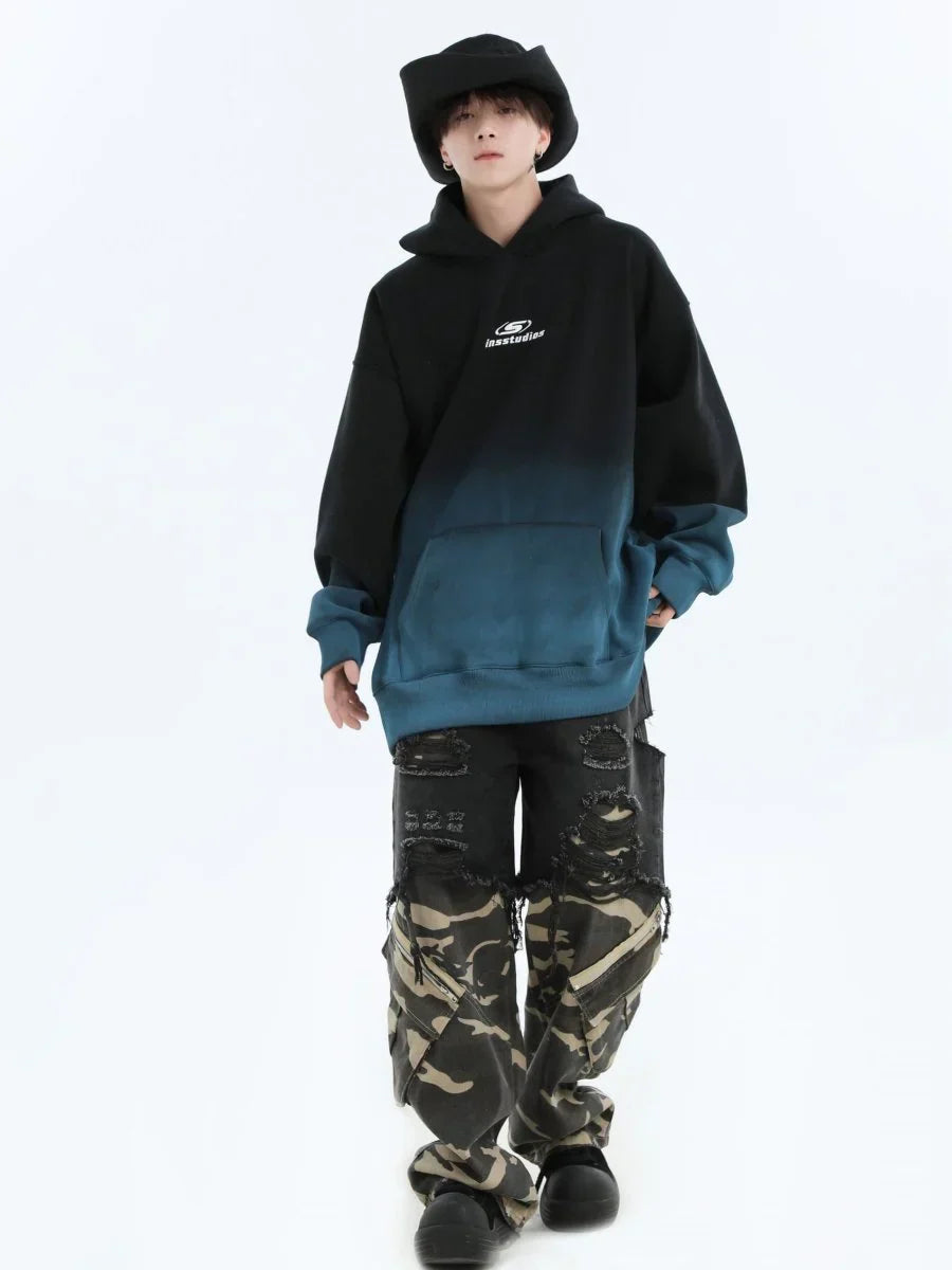[INSstudios] LOOSE HOODIE ST1238
