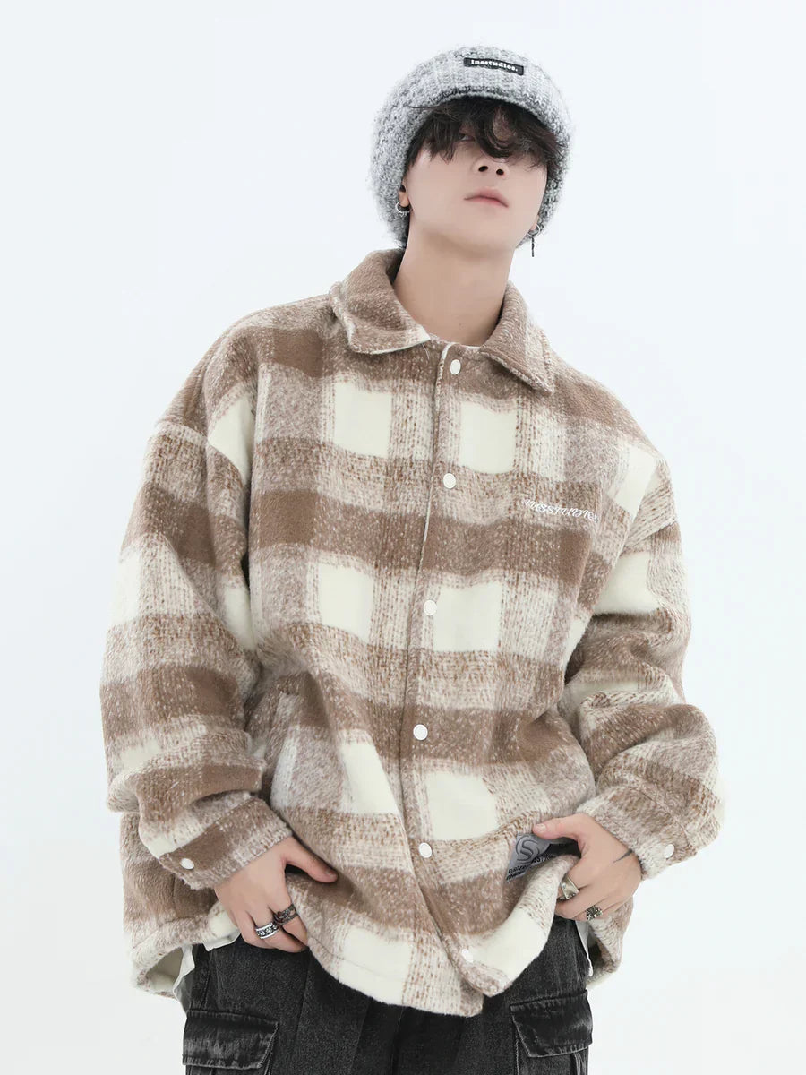 [INSstudios] LOGO LOOSE LAPEL JACKET ST1239