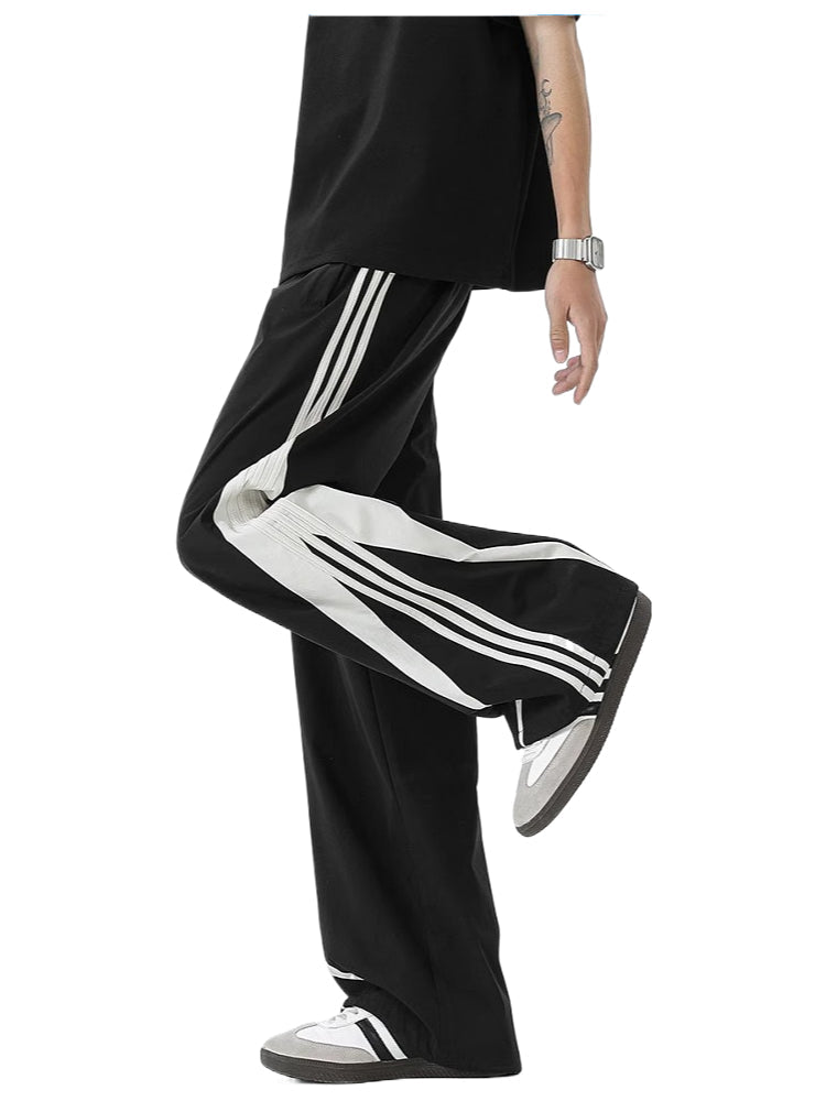 Gestreifte Freizeithose im amerikanischen Nischendesign SIN0985 