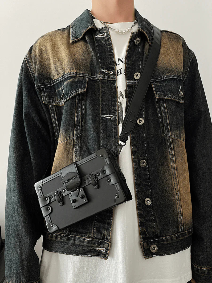 중립풍 크로스바디 스퀘어 백 ST1209