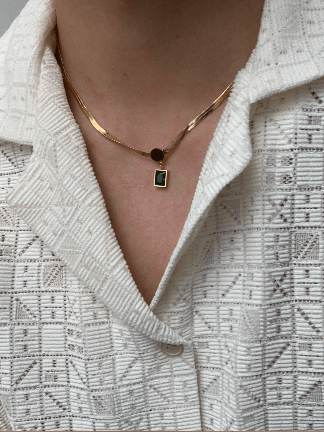 Chain Design Necklace st2294