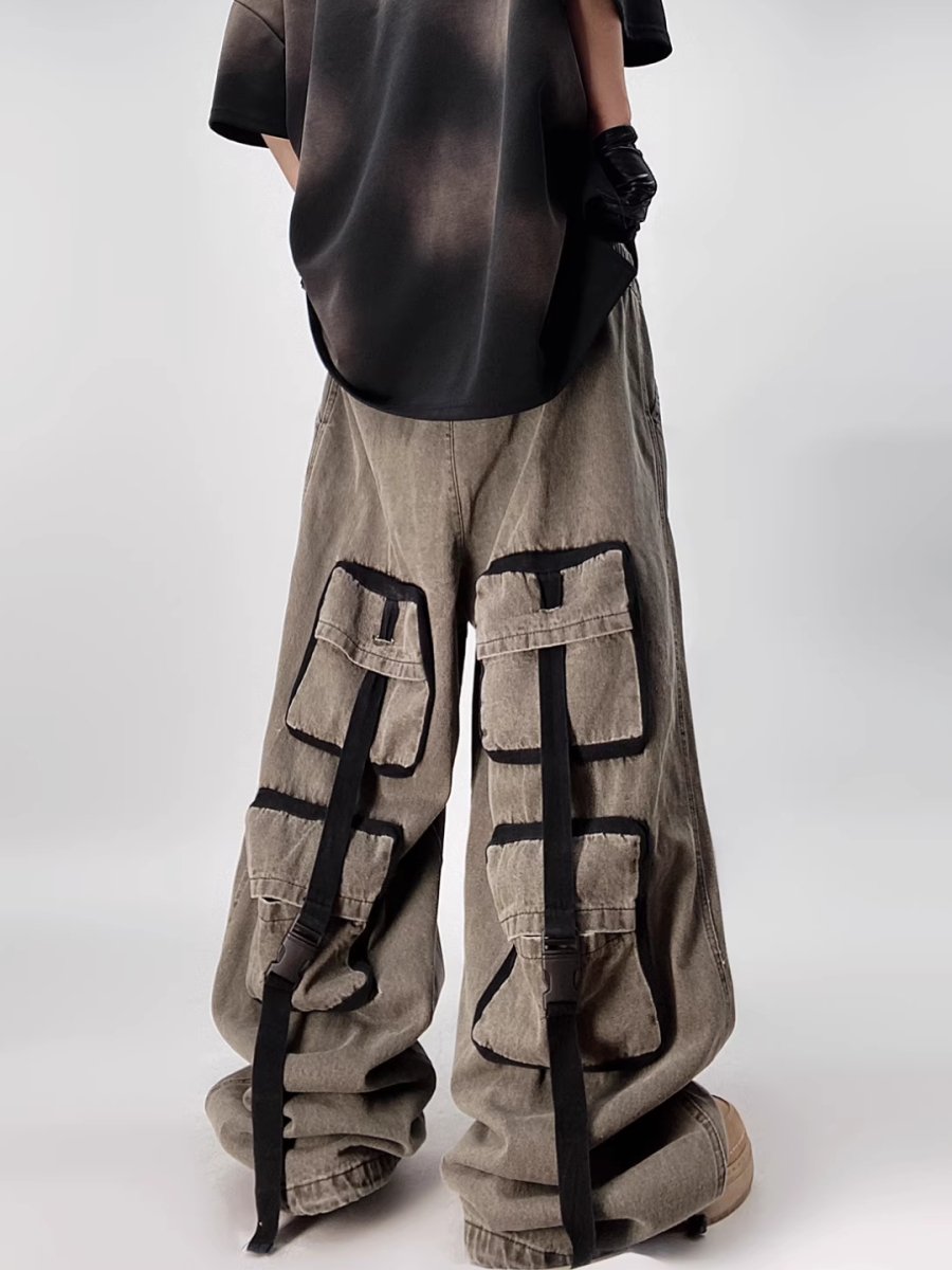 [UUCSCC] multi-pocket jeans ST2517