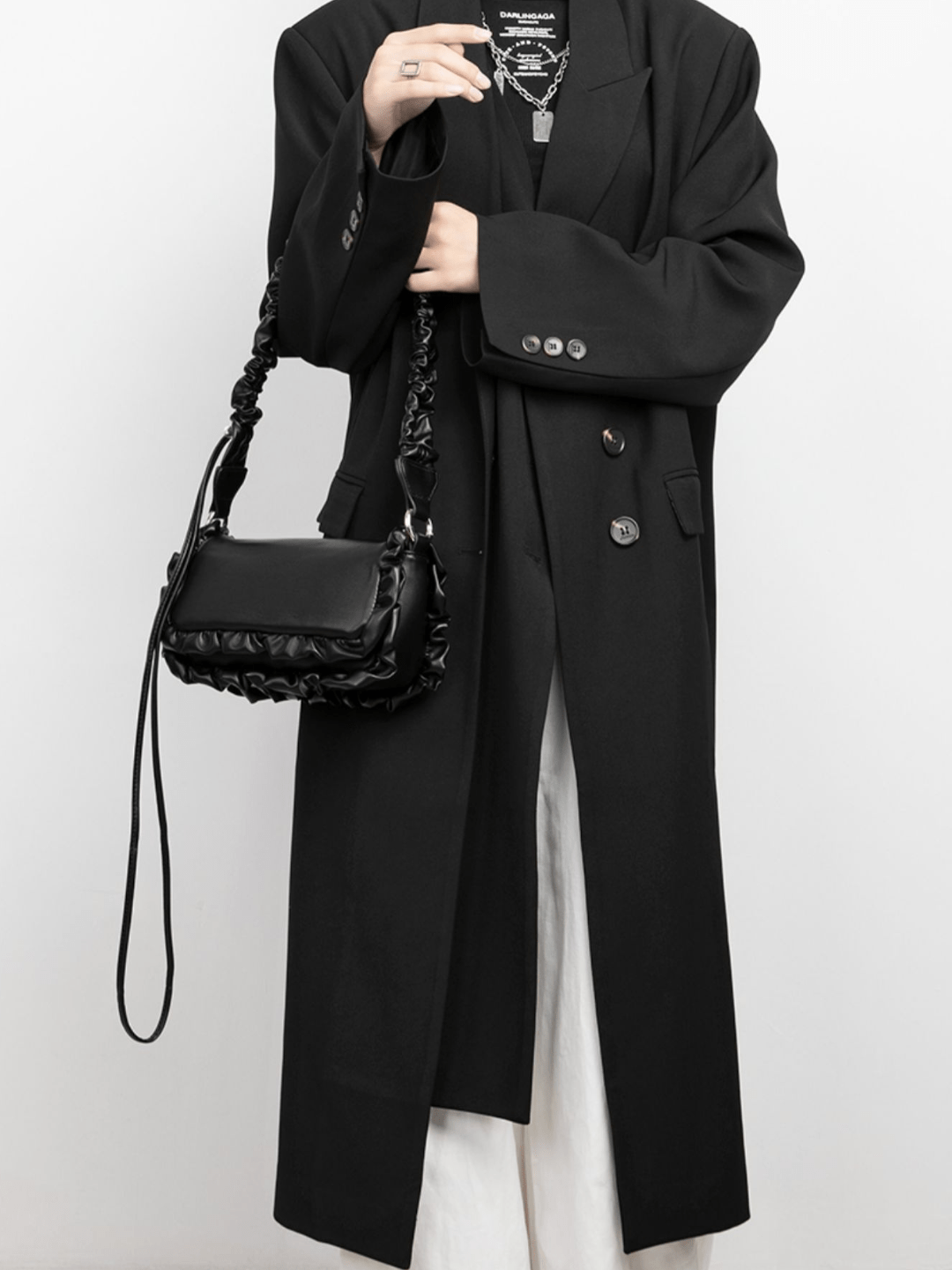 [럭키스튜디오] 데코레이션 숄더 스몰 스퀘어 백 st1947