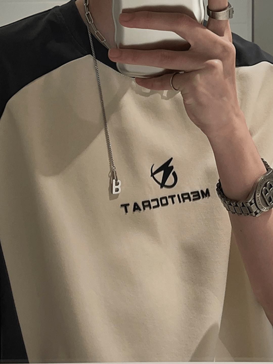 [JH HOMME] loose summer half-sleeve design t-shirt st2258