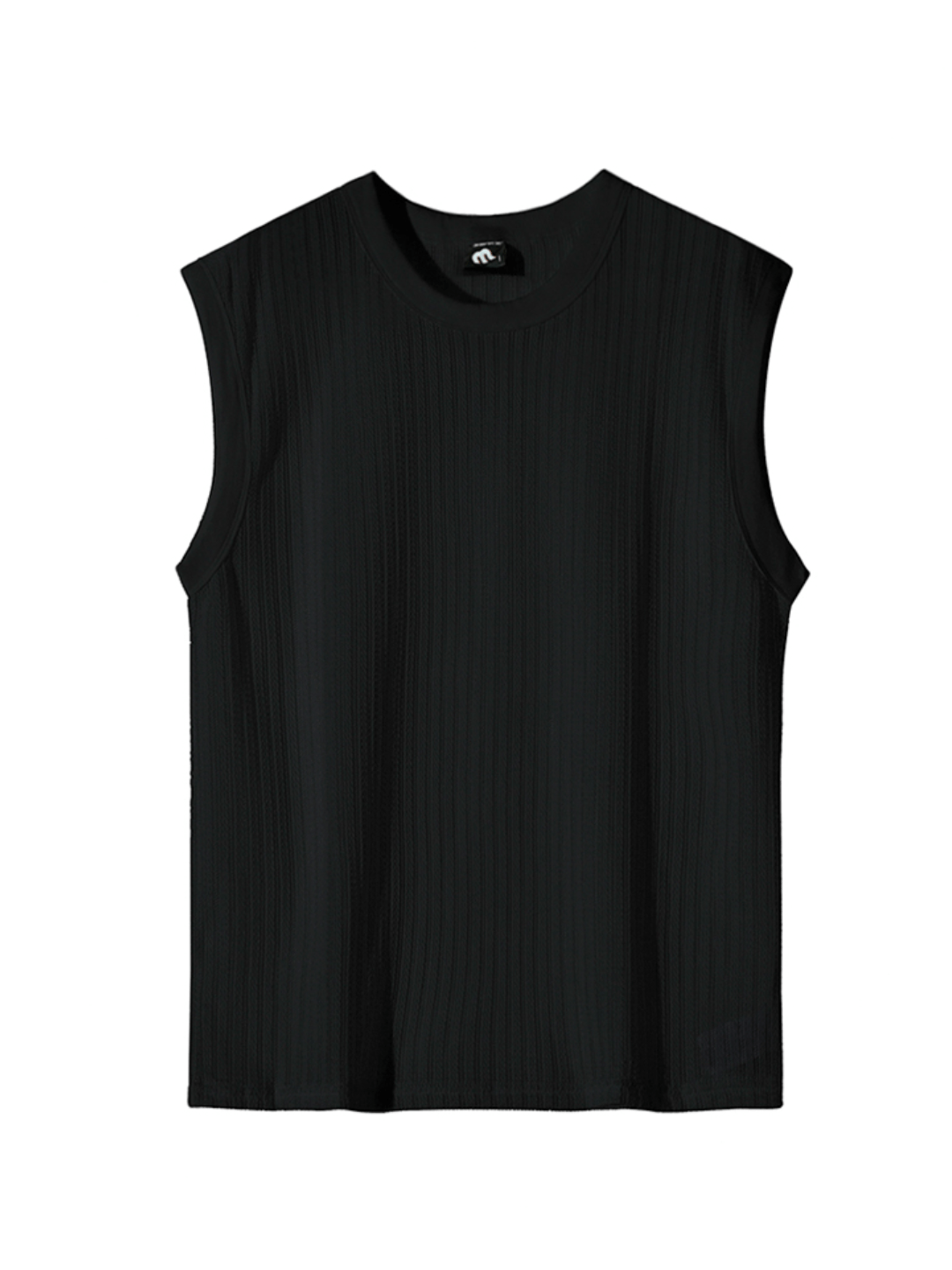 [MRCYC] Round Neck Sleeveless T-shirt st1679
