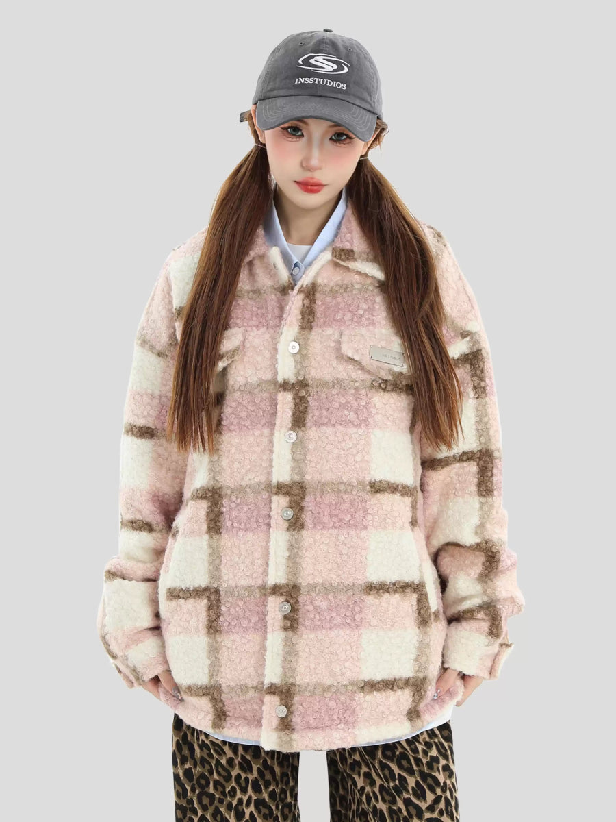 [INSstudios] TWEED COTTON JACKET ST1067