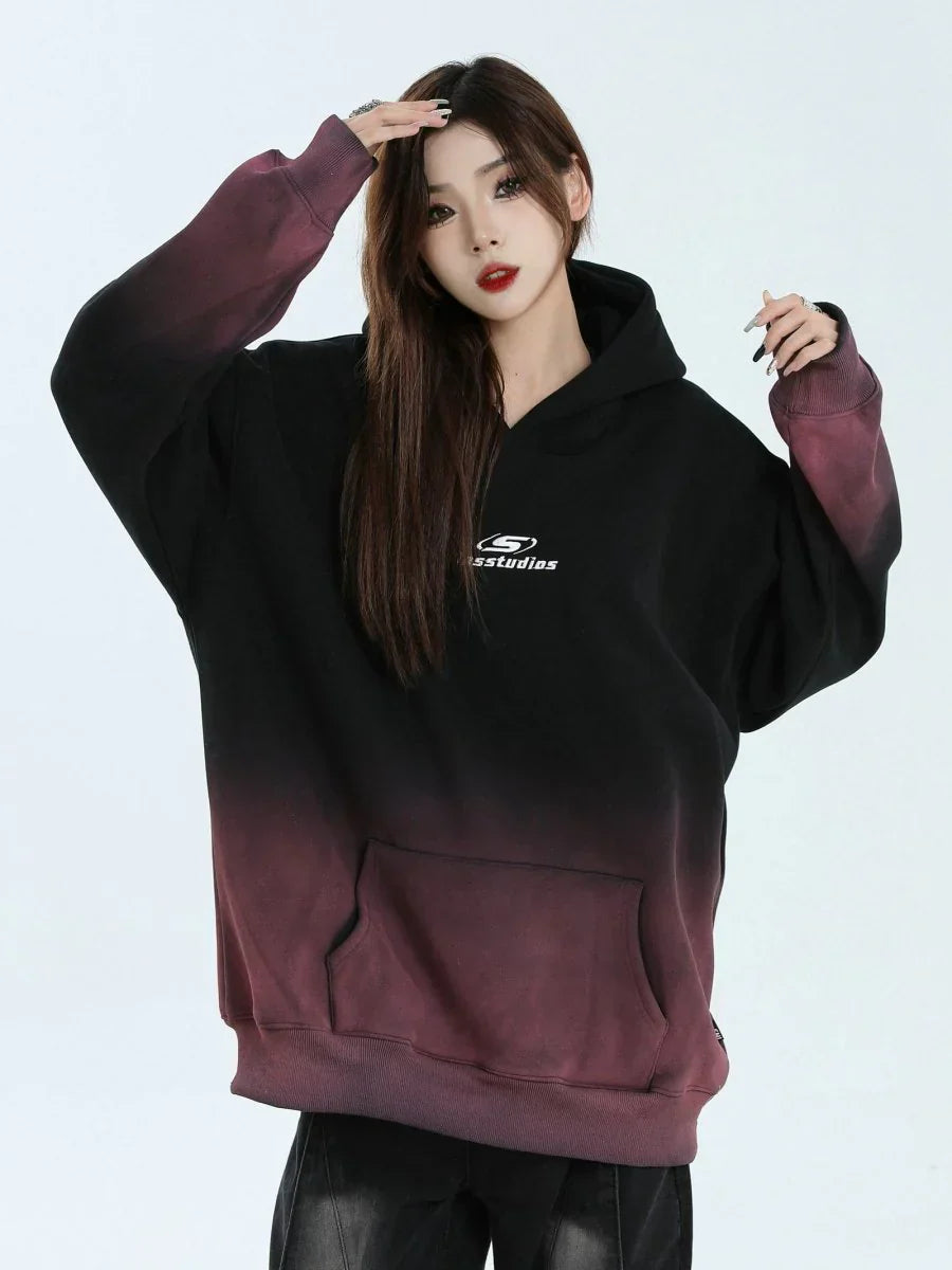 [INSstudios] LOOSE HOODIE ST1238