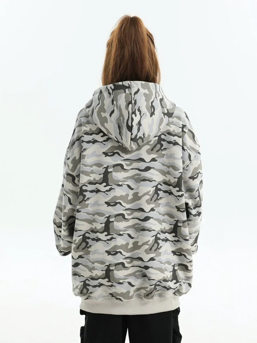 [INSstudios] FULL PRINT CAMOUFLAGE JACKET ST1251