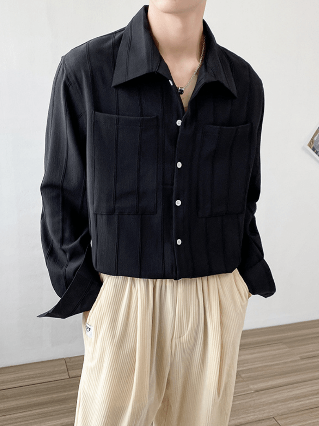[DAZIONSED] Simple casual shirt ST1100